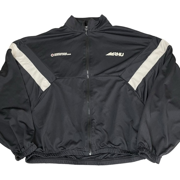 Zara x Rhuigi Rhude Textured Sweatshirt Track Jacket - Picture 15 of 16